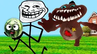 Cursed Garten of BanBan Attacks My Trollge Sims (Garry's Mod)