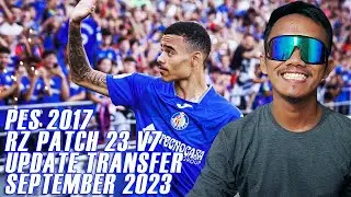 PES 2017 RZ PATCH NEW OPTION FILE UPDATE TRANSFER SEPTEMBER 2023 - PES 2017 PC GAMEPLAY