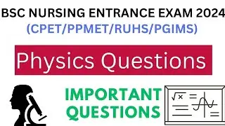 Bsc Nursing Entrance Exam 2024 | GNM Entrance Exam preparation 2024 | PGIMS rohtak BSC nursing exam