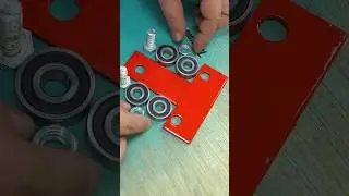 DIY Guide Rail track roller