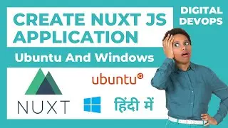 How To Create Nuxt Js App | Setup Nuxtjs | Nuxt js Project Setup | Hindi