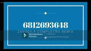 Roblox : id Zavodila Complextro Remix
