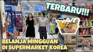 AYO KITA BELANJA MINGGUAN DI KOREA | MUSIM PANAS HARGA SAYUR DAN BUAH MURAH MERIAH