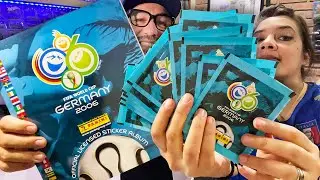 The most handsome one came out! ⚽️🧔 Opening 13 envelopes GERMANY 2006 Panini