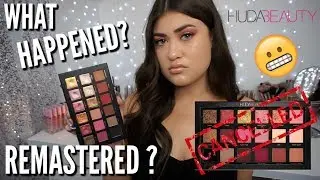 Huda Beauty REMASTERED Rose Gold Palette - Honest Review & Swatches