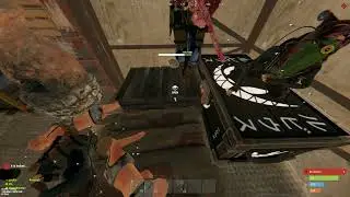 POV : you raiding online 2 pistol guy in rust #shorts