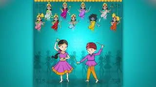 Nine Forms of Maa Durga Navratri 2022 Motion Graphics Animation | After effects and Illustrator.