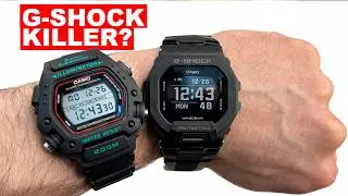 Casio DW290-1V rivals my G Shock DW5600 & GBD 200 - Casio classics E04