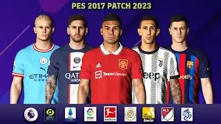 PES 2017 Patch 2023 | T99 Patch V11 + Mod Season 2023