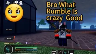 Mastering and showcasing rumble fruit Who is the thunder God now 🤣