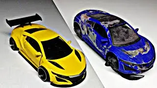 Restoration:ACURA NSX:CUSTOM DIECAST 1/36