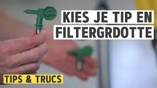 Tips & trucs voor airless spuiten: kies je tip en filtergrdotte | WAGNER