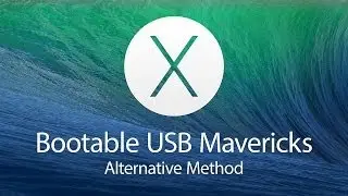 Bootable USB Mavericks Alternative Method