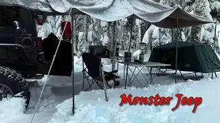 Snow Camping - Christmas 2017