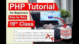 [How to Delete Data from Database in PHP using Button] 