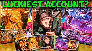 RAINBOW FLICKER NINJA! Using 20 *MILLION* Packs In Anime Card Clash With Insane Luck! Roblox