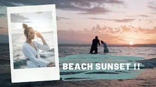 We had a photoshoot at SUNSET!