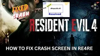 🔧How to fixed  Resident Evil 4 Remake Crash Fix | dinput8.dll Error Solved! 🔧 mods conflict🔧 Crash