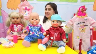 Oyuncak Bebek Alışverişi: Ayşe ve Gül ile Minik Baby Born İçin Eşya Alıyorlar