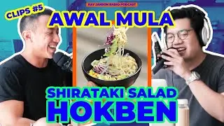 AWAL MULA SHIRATAKI SALAD HOKBEN | With YUDA BUSTARA | RJR CLIPS #5 | Chef Podcast