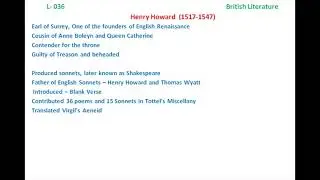 B036 Henry Howard