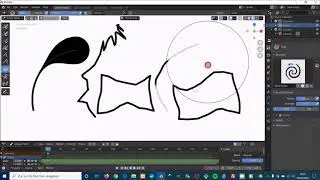 Blender - Grease Pencil Teil 6: Animationen im Sculpt Mode