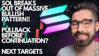 SOLANA PRICE PREDICTION 2022!💎SOL BREAKS OUT OF A MASSIVE PATTERN - PULLBACK COMING? - TARGETS 👑