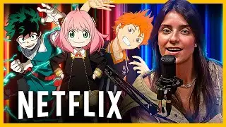 Melhores ANIMES na NETFLIX para ver AGORA!