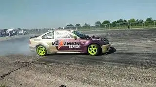 BMW Drift - Drift at the Drag Racing Championship in Uman