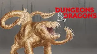 Otyughs— aberrations that dwell in the Underdark and eat EVERYTHING!!! (D&D Compendium of Monsters)