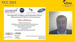Reconfigurable Intelligent and Holographic Surfaces for Wireless Communications - Marco Di Renzo