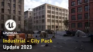 [UE5] Industrial City Pack - Presentation (Update 2023)