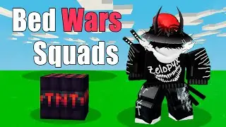 Zelopyx зашёл в BedWars Roblox Сквады!