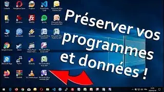 Réinstaller Windows 10 en préservant les programmes et fichiers ! [Tuto]