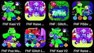 NEW FNF MODS Kapi V2,FNF Raise Mod,FNF Glitch Legend | Kapi Arcade Showdown V2 - Sanctuary