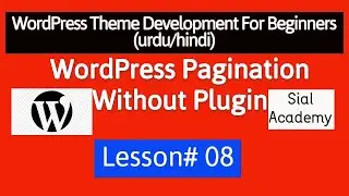 WordPress Pagination Tutorial  Custom Query Front Page - wp theme development tutorial
