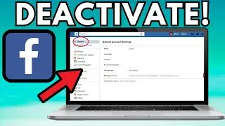 How to Deactivate Facebook Account on Desktop