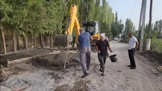 Ko'prik qurilishi, JCB 5CX ekskovator