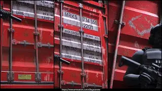 SUBSTANCE DESIGNER - PBR - REALISTIC SHIP CONTAINERS PACK - 4K MATERIAL