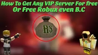 HOW TO GET A FREE VIP SERVER | ANY SERVER FOR FREE |