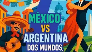 🇲🇽 México vs Argentina: ¿Cómo es realmente vivir en cada país? 🇦🇷