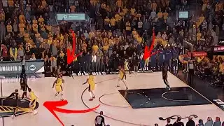 This was NOT a BAD shot from Jordan Poole...