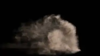 Air Blast || Green Screen 4K Footage -2023