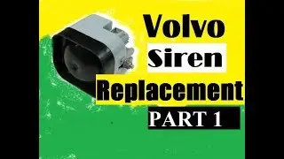 VOLVO ALARM SIREN REMOVAL. Part#1
