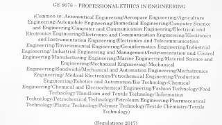 April May 2023 Professional Ethics in Engineering Question paper regulation 2017 in Anna university