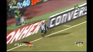 Gol de Humberto Suazo en la Final del 2010 con 3 diferentes narradores.