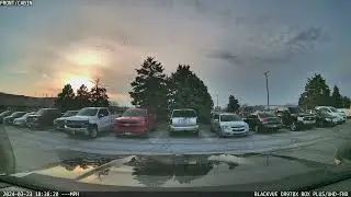 Blackvue DR970x Box Plus High Noise Issue Evening Video - 6:37 pm - Part 4