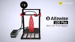 3D Printer Large Scale Alfawise U20 Plus 