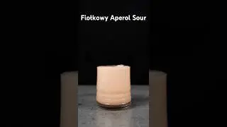 Fiołkowy Aperol Sour czyli gorzkie kwiatki 💐 w drinku #przepis #drink #sour #aperol #fiołki #barman