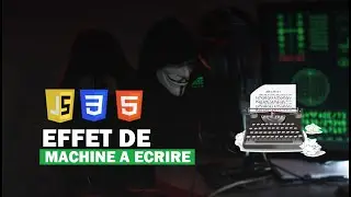 Effet de machine écrire en JavaScript (Typewrite) [#3 variant coding]
